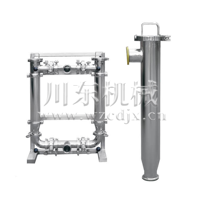 管道過濾器的操作要求及留渣情況